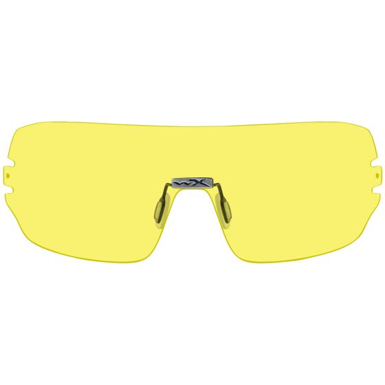 Wiley X Lunettes WX Detection verres transparents + jaunes + oranges + violets + couleur cuivre/monture noire mate
