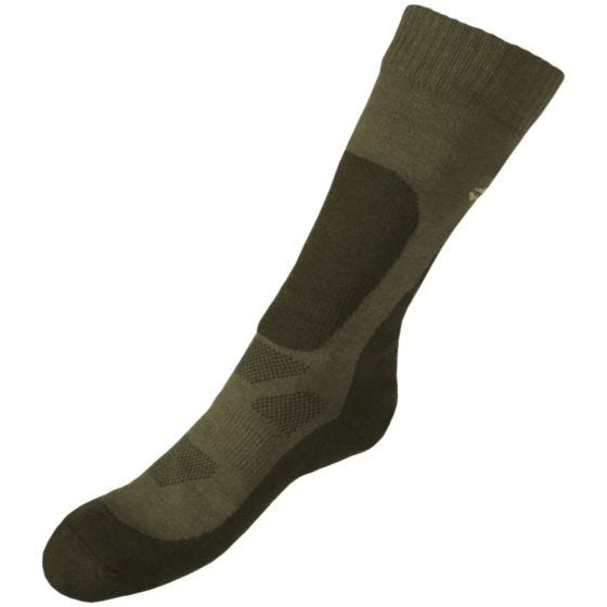 Wisport Chaussettes de trek 4 saisons vert olive