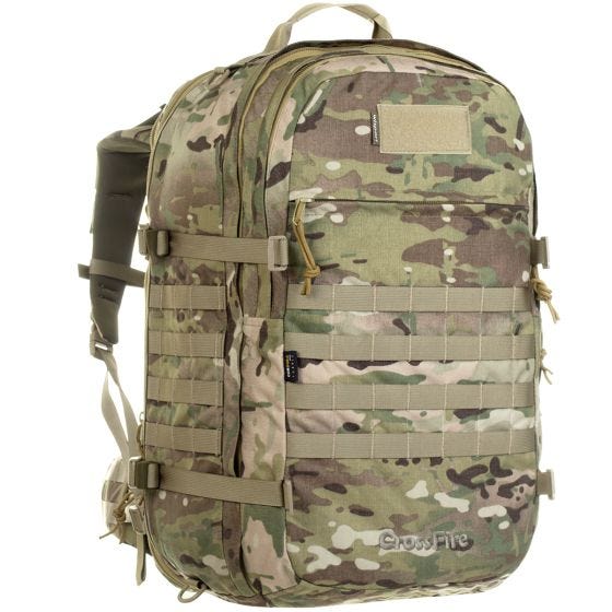 Wisport Sac en bandoulière et sac à dos Crossfire MultiCam