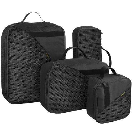 Wisport Lot de sacs PackBox noirs