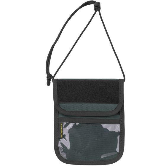 Wisport Portefeuille tour de cou Patrol pour identité Graphite