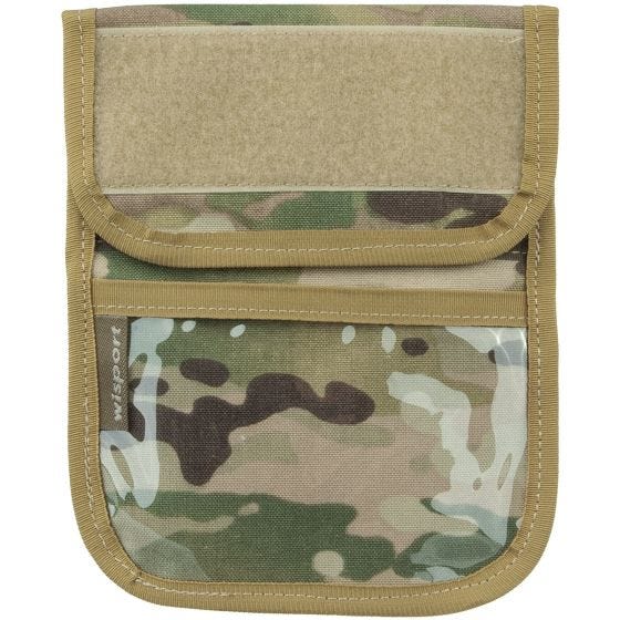Wisport Portefeuille tour de cou Patrol pour identité MultiCam