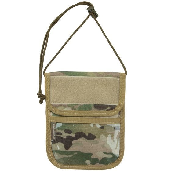 Wisport Portefeuille tour de cou Patrol pour identité MultiCam