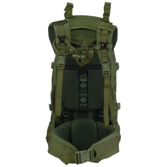 Wisport Sac à dos Raccoon 45 L Olive Green