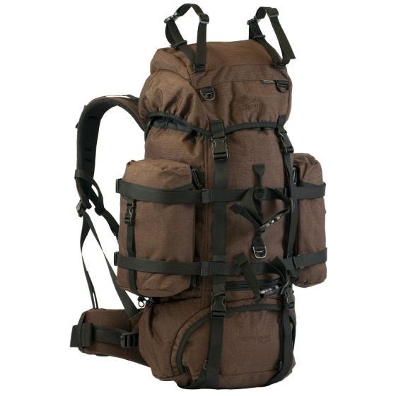 Wisport Sac à dos de chasse Reindeer Hunt 55 L marron