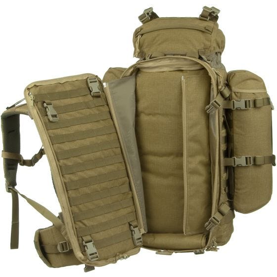 Wisport Sac à dos avec housse pour fusil ShotPack 65 L Coyote