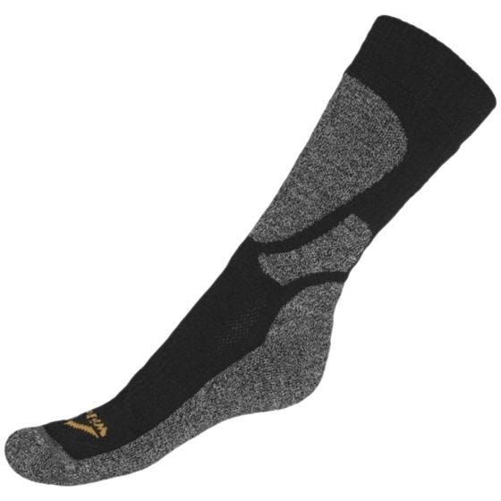 Wisport Chaussettes de randonnée pour l'hiver noires/grises