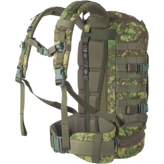 Wisport Sac à dos ZipperFox 25 L PenCott GreenZone