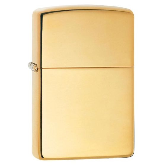 Zippo Briquet en laiton brillant